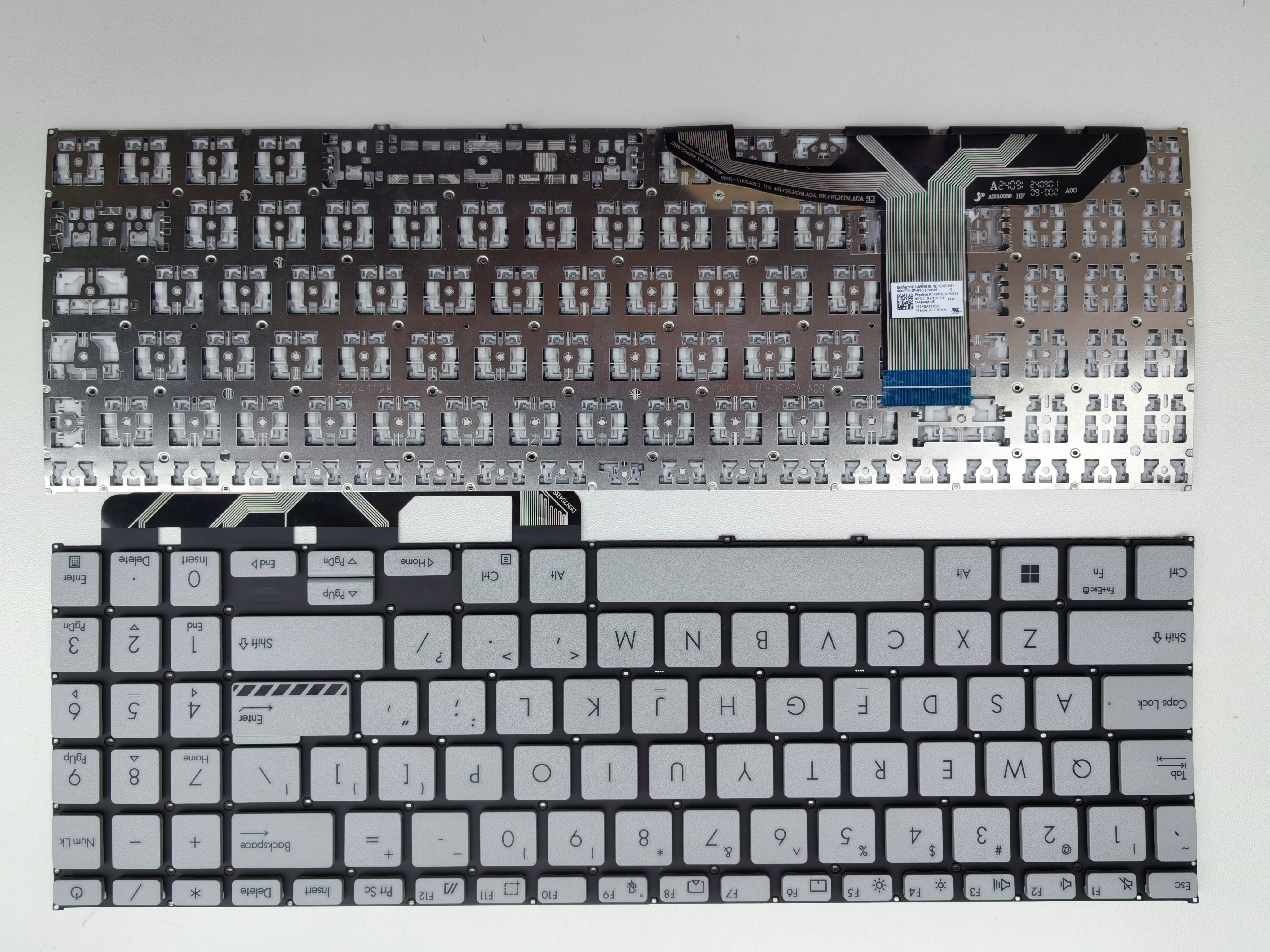 Picture of New Replacement Laptop Keyboard For ASUS X1502/X1503/X1603/M1503/M1603 Grey US Layout